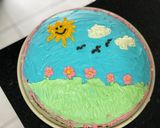 Foto del paso 6 de la receta: Pastel arcoíris facilísimo