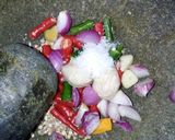 Foto langkah ke 1 dari resep Tumis labu + wortel bumbu kuning.