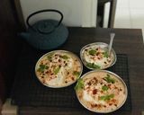 A picture of step 10 of No Fry: Steamed Dahi Vada.