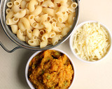 Pav Bhaji Pasta રેસીપી સ્ટેપ1ફોટો