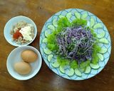 Hình bước làm 1 của món Salad trứng luộc & cá ngừ ngâm dầu