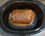 A picture of step 3 of Slow Cooker Brown Sugar Pork Loin.