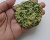 A picture of step 6 of Drum Stick Leaves/Moringa/Munagaku - Fritters.