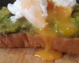 A picture of step 3 of Avocado and Poached Egg Toast.