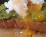 A picture of step 3 of Avocado and Poached Egg Toast.