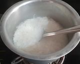 A picture of step 1 of Rice Payasam.