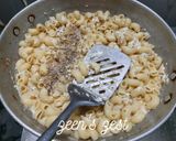 A picture of step 3 of One Pot Mac n Cheese.