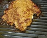 A picture of step 2 of Chicken steak with mesh potatoes 😋.