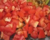 A picture of step 2 of Tomato Sabzi.