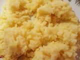 Puré de papa con vegetales