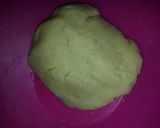 A picture of step 1 of Pleated fried cookies # Cookie contest#.