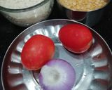 A picture of step 1 of Chana Dal Khichdi.