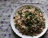 A picture of step 6 of Sabudana khichadi.
