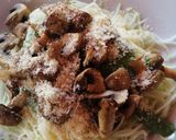 Foto del paso 4 de la receta: Tallarines de zapallo Italiano con "pesto" a mi pinta