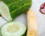 A picture of step 5 of Cucumber & Banana Snack.