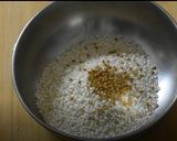 A picture of step 1 of Cucumber dosa.