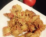 Foto langkah ke 1 dari resep Sosis gulung mie.