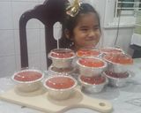 รูปขั้นตอนการทำที่ 6 ของ เค้กส้มหน้านิ่ม🍰🍊