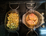 Foto do passo 4 de Caril de Frango com batatas no forno
