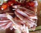 Hình bước làm 1 của món Chân giò nấu giả cầy