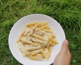 Foto langkah ke 8 dari resep Penne Carbonara.