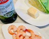 Cézár saláta garnélával recept fázis 1 fotója