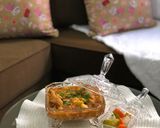 صورة لخطوة 3 من وصفة بطاطس وكوسة بالدجاج 🥘