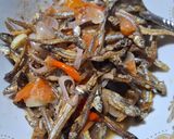 Foto langkah ke 4 dari resep Tumis Ikan Teri Terasi.