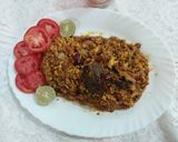 A picture of step 3 of Mutton mince with eggs.