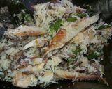 Foto langkah ke 5 dari resep Bothok jamur grigit, tempe dan ikan asin.