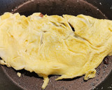 Foto del paso 3 de la receta: Tortilla a la Francesa rellena de Jamón ibérico
