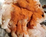 A picture of step 2 of Pineapple flavoured Chicken Jalfreizi.