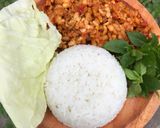 Foto langkah ke 5 dari resep Lalapan Tempe geprek -- sambel tomat.