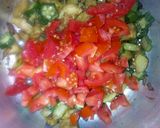 A picture of step 4 of Okra + egg plant.