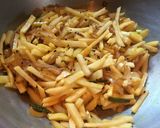 A picture of step 3 of Bengali Aloo Pyaaz Chocchori.