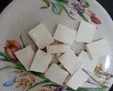 A picture of step 1 of Paneer tikka masala.