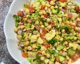A picture of step 3 of Chana chat.