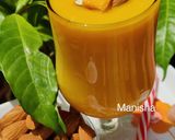 A picture of step 7 of Almonds Mango Milkshake.