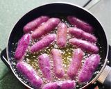 Hình bước làm 5 của món Bánh khoai mỡ chiên