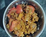 A picture of step 2 of Channa Masala.