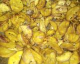 कच्चे केले का भुजिया (kacche kele ka bhujiya recipe in Hindi) रेसिपी चरण 3 फोटो
