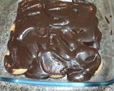 A picture of step 5 of 10 minutes easy chocolate dessert.