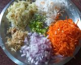 A picture of step 1 of Mix Vegetable Paratha.