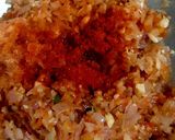 A picture of step 4 of Paneer Kolhapuri.