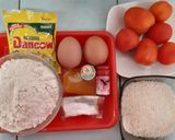 Foto langkah ke 1 dari resep Bolu tomat kukus.