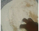 A picture of step 4 of Mahamri - Kenyan coastal breakfast meal.