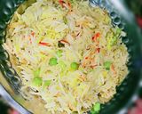 A picture of step 2 of Yakhni matar pulao.