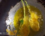 A picture of step 3 of Palak leaves Pakoras.