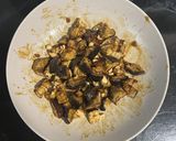 Foto del paso 10 de la receta: Berenjena glaseada con miel y cacahuetes