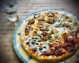 Foto del paso 13 de la receta: Homemade Pizza’s night: Pizza Barbacoa & Pizza 4 estaciones